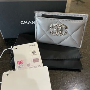 Chanel 19 Card Holder.